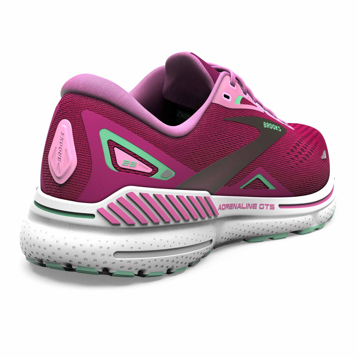Brooks Adrenaline GTS 23 chaussures de course à pied femme - Pink / Festival Fuchsia / Black