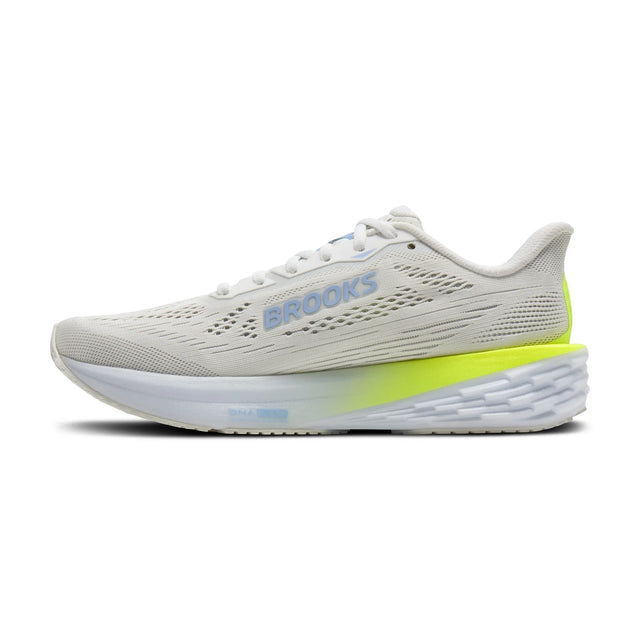 Brooks Launch 12 chaussures de course à pied femme - White / Open Air / Nightlife
