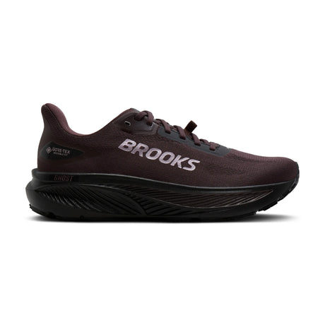 Brooks Ghost 18 GTX chaussures de course à pied imperméables pour femme - Raisin / Noir / Métallique