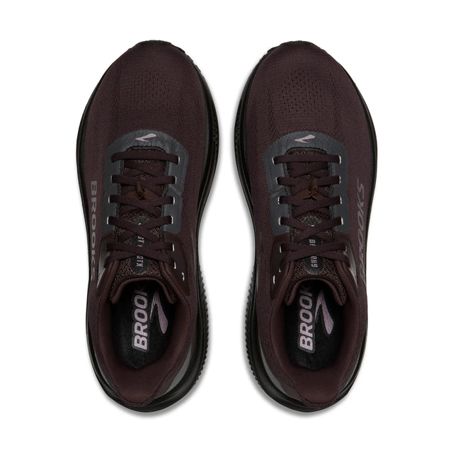 Brooks Ghost 18 GTX chaussures de course à pied imperméables pour femme - Raisin / Noir / Métallique