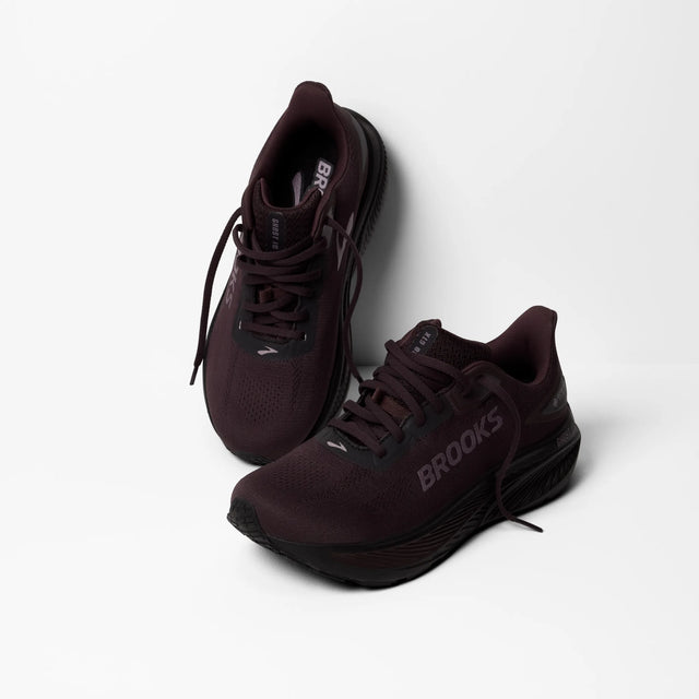 Brooks Ghost 18 GTX chaussures de course à pied imperméables pour femme - Raisin / Noir / Métallique