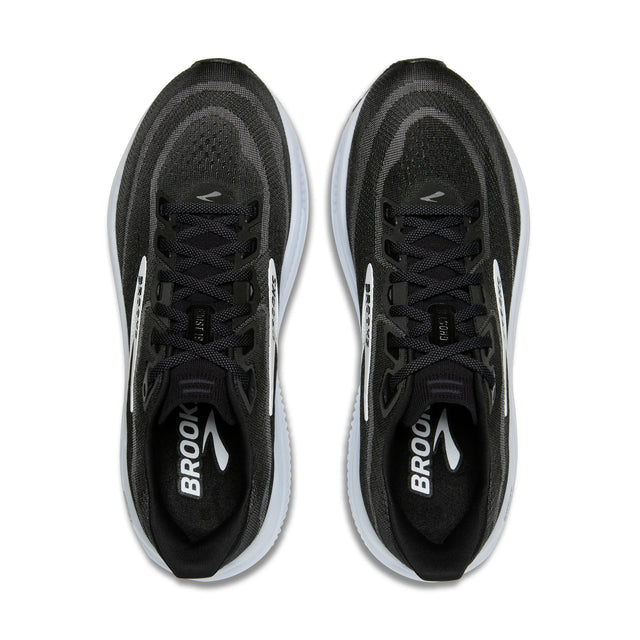 Brooks Ghost 18 Women's Running Shoes - Black / Grey / White