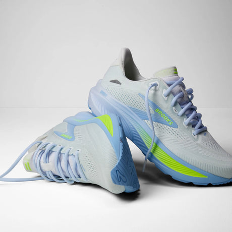 Brooks Ghost 18 chaussures de course à pied pour femme - White / OpenAir / Nightlife