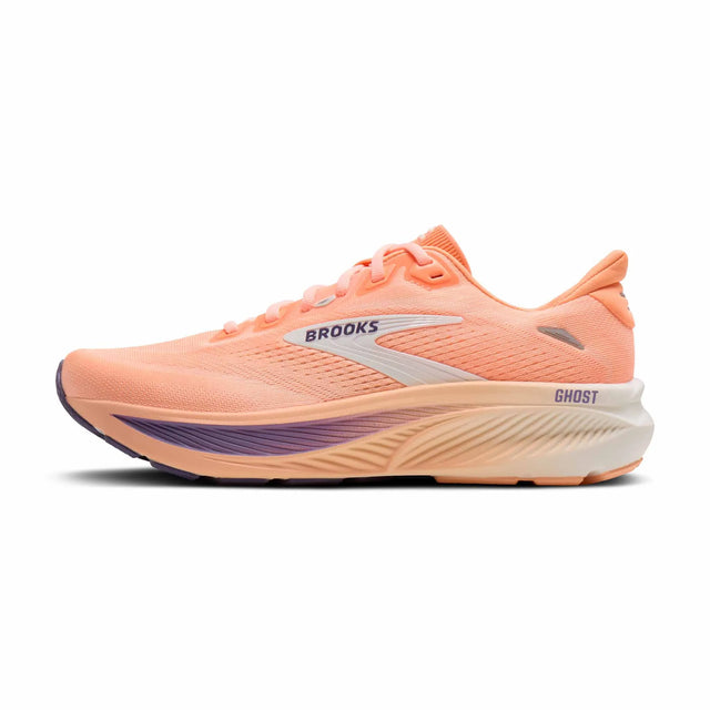 Brooks Ghost 18 Women's Running Shoes - Peach / Grape / Coconut