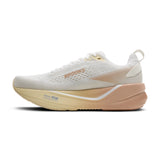 Brooks Ghost Max 4 chaussures de course à pied pour femme - Blanc / Rose / Rutabaga