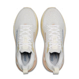 Brooks Ghost Max 4 chaussures de course à pied pour femme - Blanc / Rose / Rutabaga