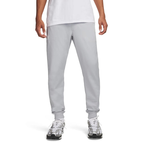 UA Sportstyle pantalon de jogging pour homme Mod Gray / Blanc - détail