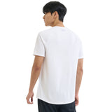 UA Tech 2.0 men's short sleeve t-shirt White / Overcast Gray - back