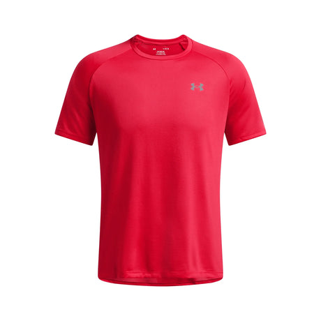 UA Tech 2.0 men's short sleeve t-shirt Red / Graphite