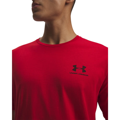 Under Armour Sportstyle logo T-shirt for men - Red