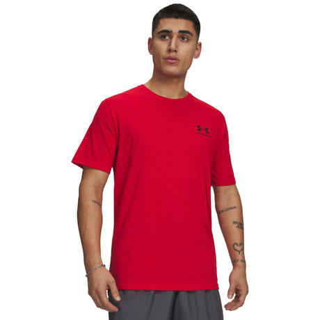 Under Armour Sportstyle logo T-shirt for men - Red