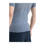 UA HeatGear Armour t-shirt de compression à manches courtes pour homme Carbon Heather / Noir - détail de la manche