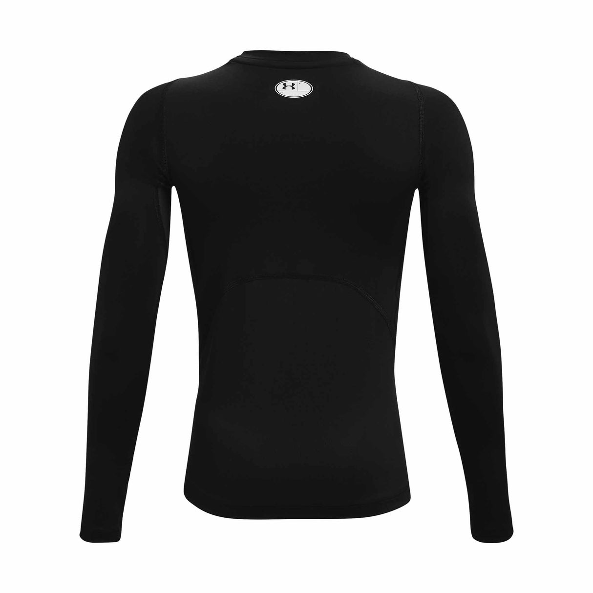 Under Armour HeatGear Compression Long Sleeve Shirt - Black / White