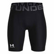 Under Armour HeatGear Boys' Compression Shorts - Black / White