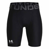 Under Armour HeatGear Boys' Compression Shorts - Black / White