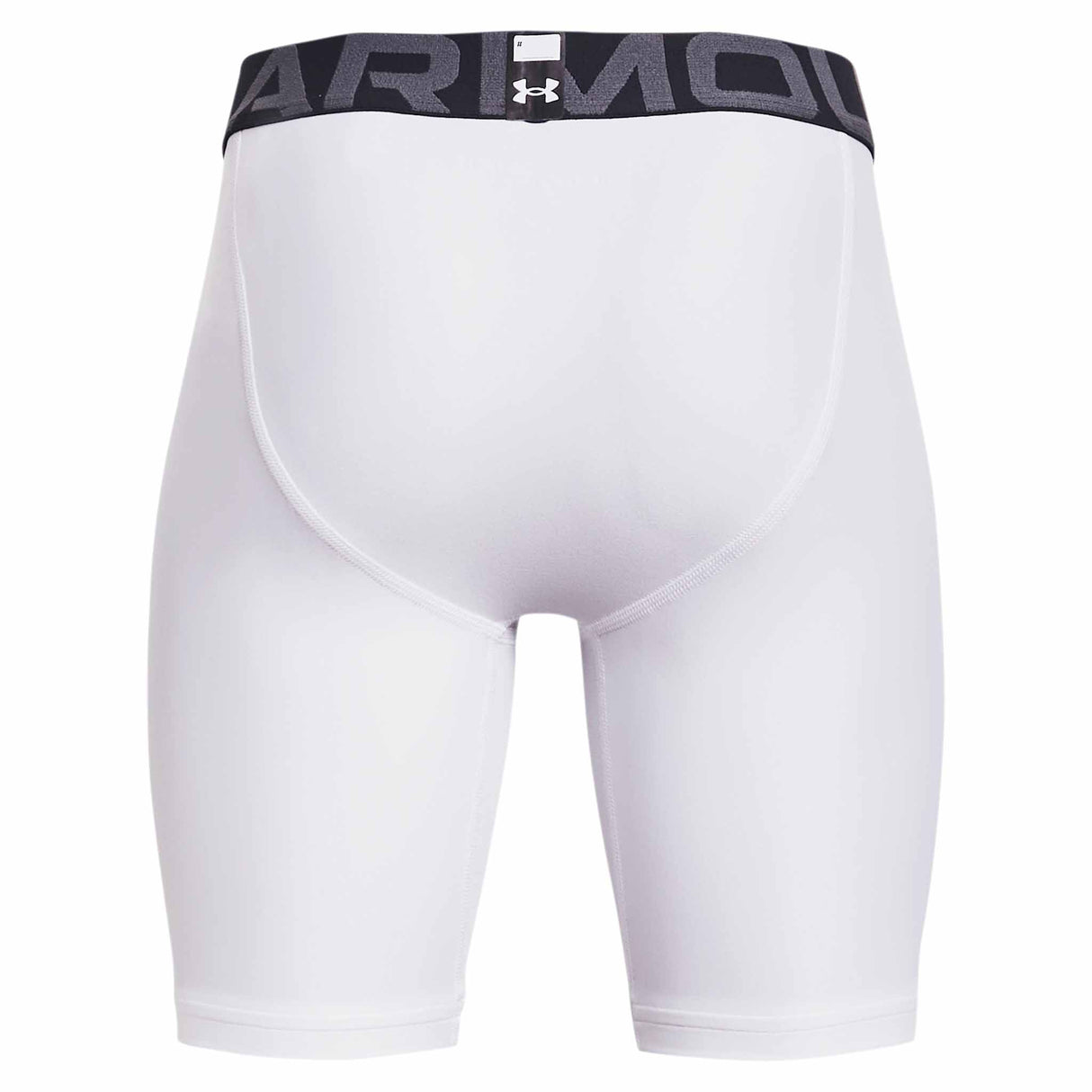 Under Armour HeatGear Boys' Compression Shorts - White / Black
