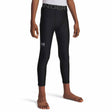 Under Armour HeatGear Youth Compression Legging - Black / White