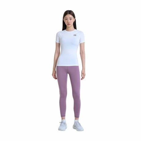 Under Armour HeatGear Compression Short Sleeve T-Shirt for Women - White