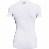 Under Armour HeatGear Compression Short Sleeve T-Shirt for Women - White
