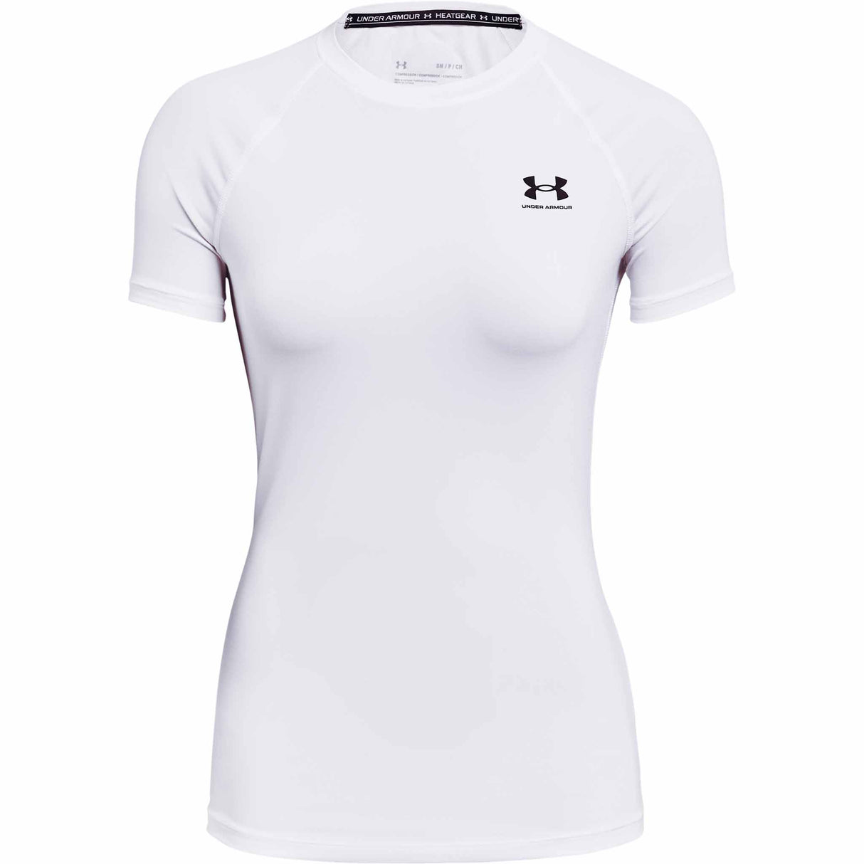 Under Armour HeatGear Compression Short Sleeve T-Shirt for Women - White