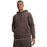 UA Icon Fleece sweatshirt à capuchon en molleton pour homme Peppercorn