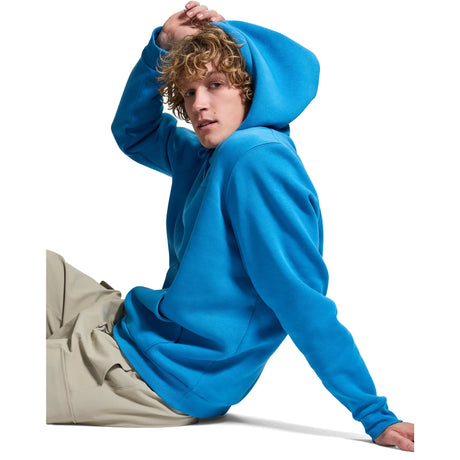UA Icon Fleece men's hoodie Aegean Blue - hood detail