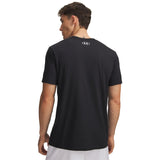 UA GL Foundation Update men's short sleeve top Black / Red / White - back