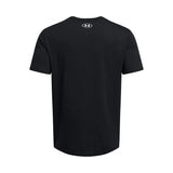 UA GL Foundation Update men's short sleeve top Black / Red / White - back