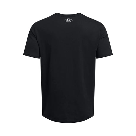UA GL Foundation Update men's short sleeve top Black / Red / White - back