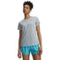 UA Tech Twist t-shirt à manches courtes pour femme Blue Fog / Downpour Gray