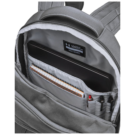 Under Armour Hustle Backpack 6.0 - Castlerock / Steel 