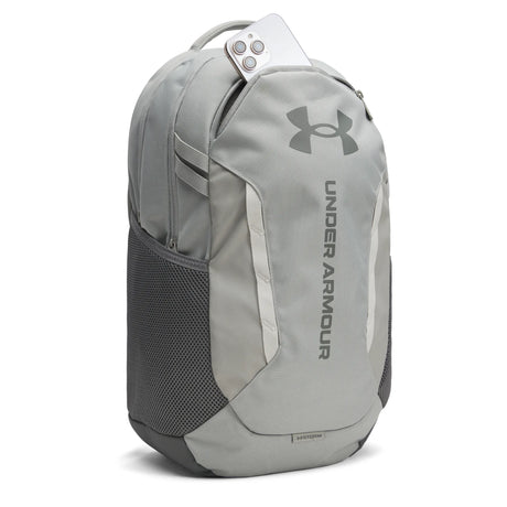 Under Armour Hustle 6.0 Backpack - Titanium / Clay Green