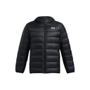 UA Legend Down manteau en duvet à capuchon pour homme Noir / Blanc