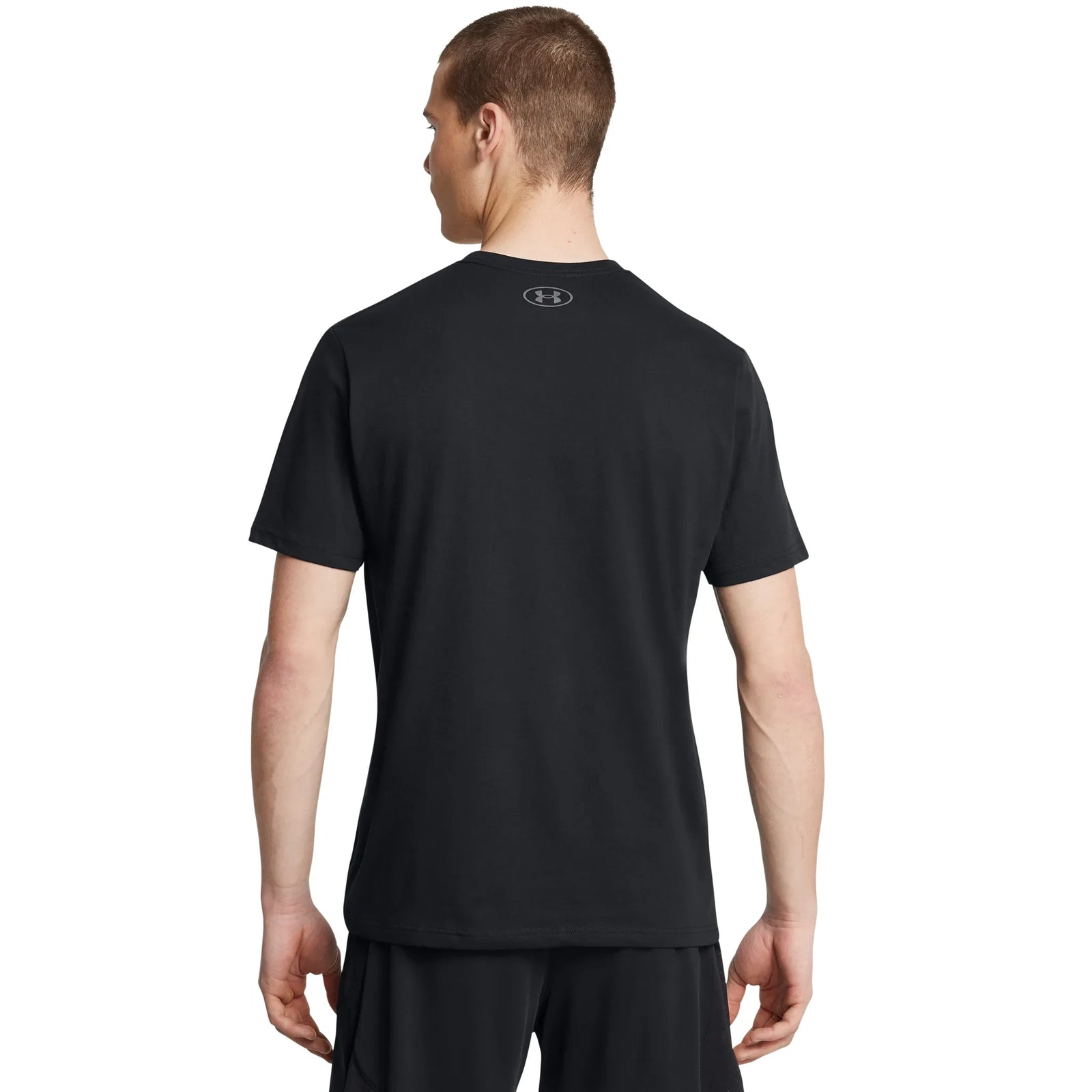 UA Boxed t-shirt à manches courtes pour homme Noir / Graphite - dos