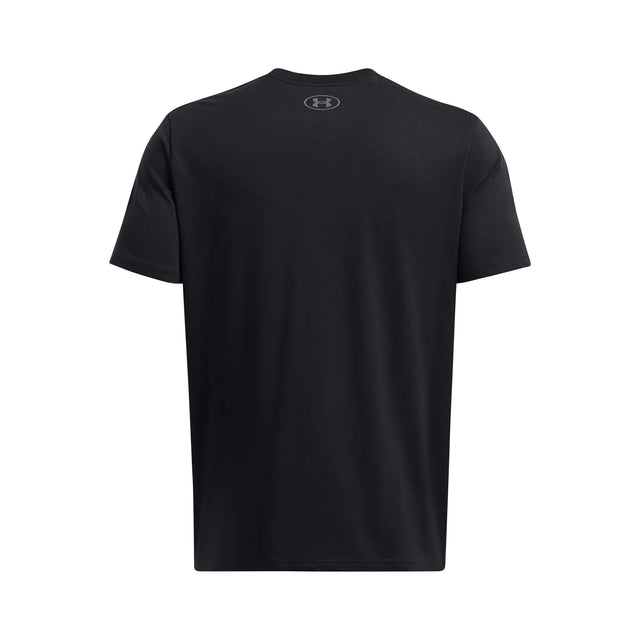 UA Boxed men's short sleeve t-shirt Black / Graphite - back