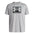 UA Boxed t-shirt à manches courtes pour homme Mod Gray Light Heather / Noir
