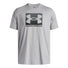 UA Boxed t-shirt à manches courtes pour homme Mod Gray Light Heather / Noir