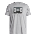 UA Boxed t-shirt à manches courtes pour homme Mod Gray Light Heather / Noir
