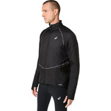 Veste de course à pied d'hiver ASICS Road Winter noir pour homme