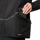Veste de course à pied d'hiver ASICS Road Winter noir pour homme
