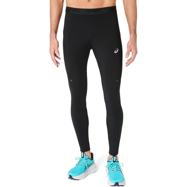 Legging de course à pied d'hiver ASICS Road Winter noir pour homme