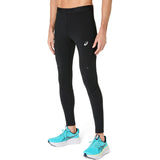 Legging de course à pied d'hiver ASICS Road Winter noir pour homme