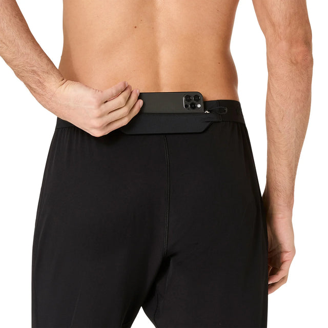 Pantalon de course à pied d'hiver ASICS Road Winter noir pour homme