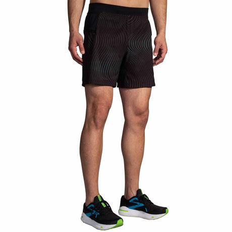 Brooks Sherpa 7-inch 2-in-1 short de course à pied homme - Surge