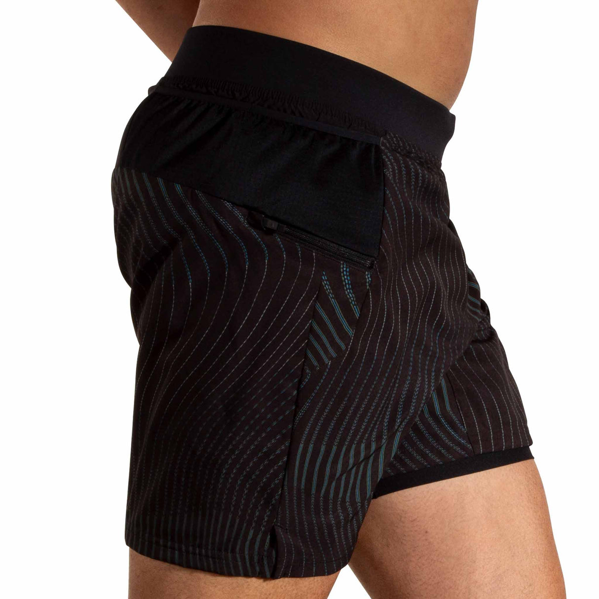 Brooks Sherpa 7-inch 2-in-1 short de course à pied homme - Surge