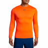 Brooks High Point Long Sleeve t-shirt de course à manches longues pour homme - Bright Orange