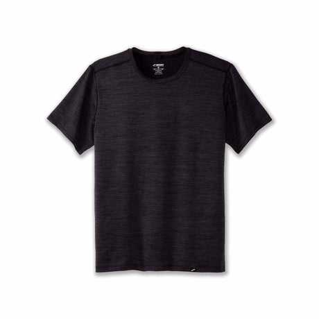 Brooks Luxe Short Sleeve T-shirt de course à manches courtes homme - Black
