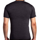 Brooks Luxe Short Sleeve T-shirt de course à manches courtes homme - Black