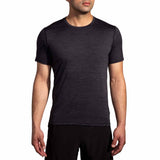 Brooks Luxe Short Sleeve T-shirt de course à manches courtes homme - Black