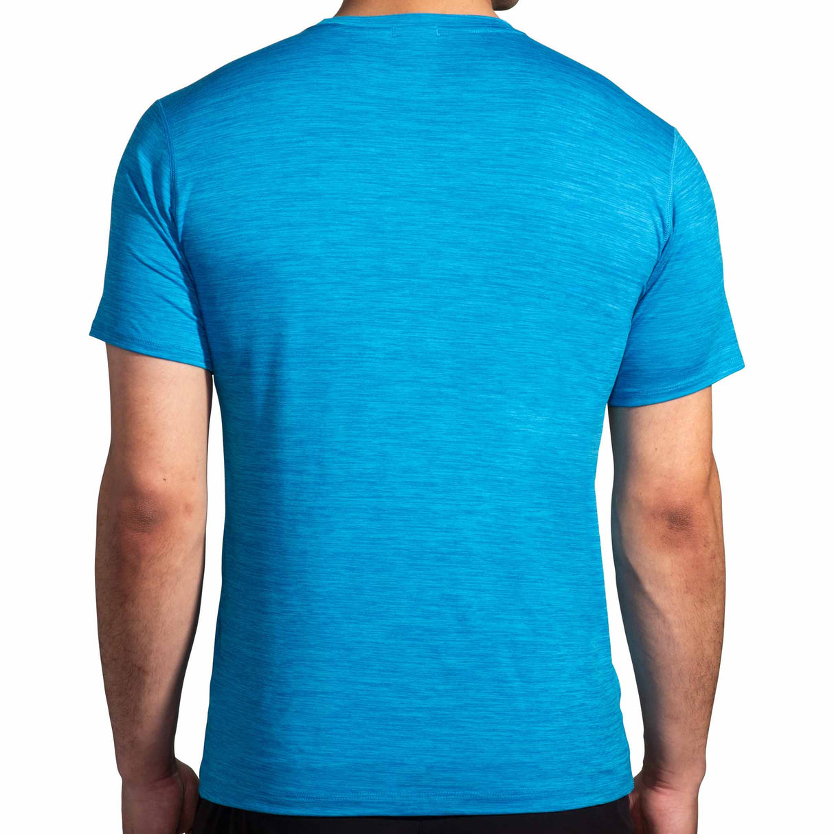 Brooks Luxe Short Sleeve T-shirt de course à manches courtes homme - Heather Cerulean